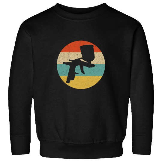 Automotive Retro Auto Body Painter Autobody Technician Sweatshirts