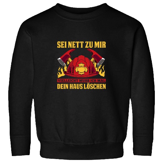 Youth Fires brigade volunteer Fires brigade firefighter extinguishing Sweatshirts