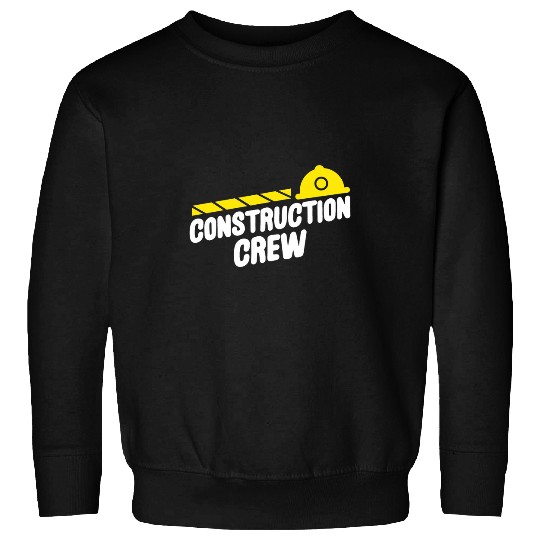 Construction Crew Highway Worker Industry Safety Highway Sweatshirts