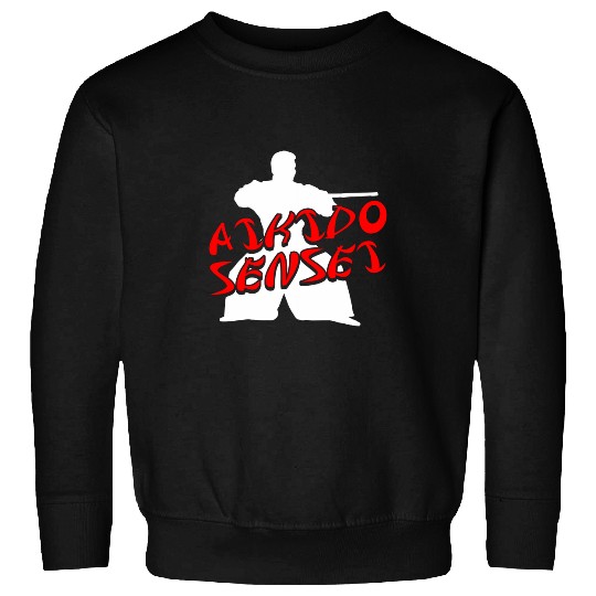Aikido Sensei Japan Taekwondo Karate Martial Arts Aikido Sweatshirts