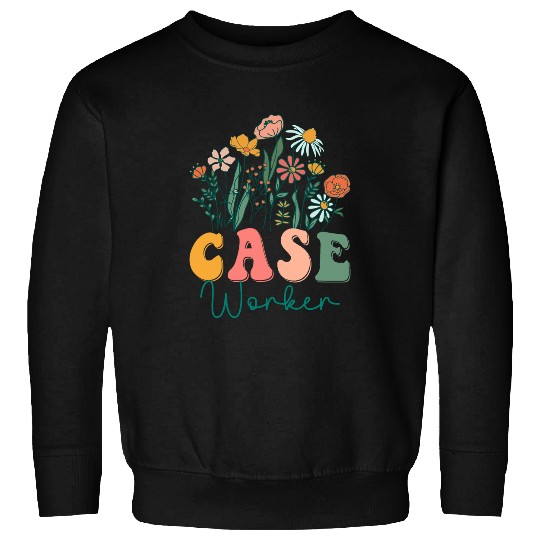 Groovy Wildflower Case Worker Tees Sweatshirts