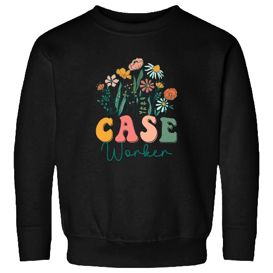 Groovy Wildflower Case Worker Tees Sweatshirts