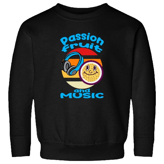 Passion Fruit and Music Musician Vitamins Sweatshirts