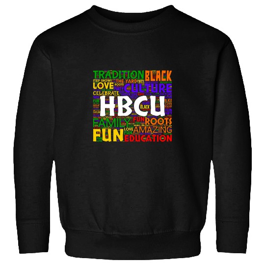 HBCU Education Celebration of Culture Grad Alumni Student Sweatshirts