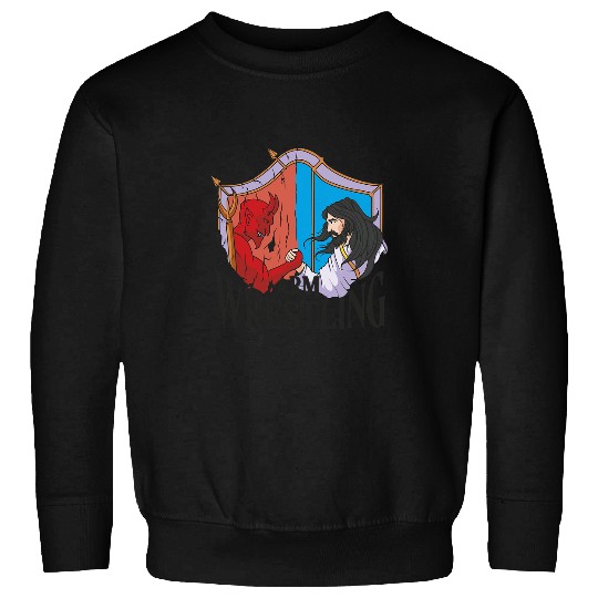 Jesus Christ Bible Christian Christian Cross Wrestling Sweatshirts