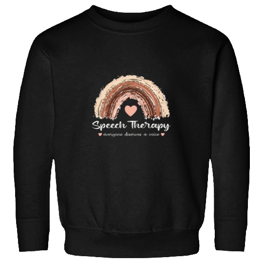 Retro Speech Therapy Speech Language Pathologist Therapist 7 Sweatshirts