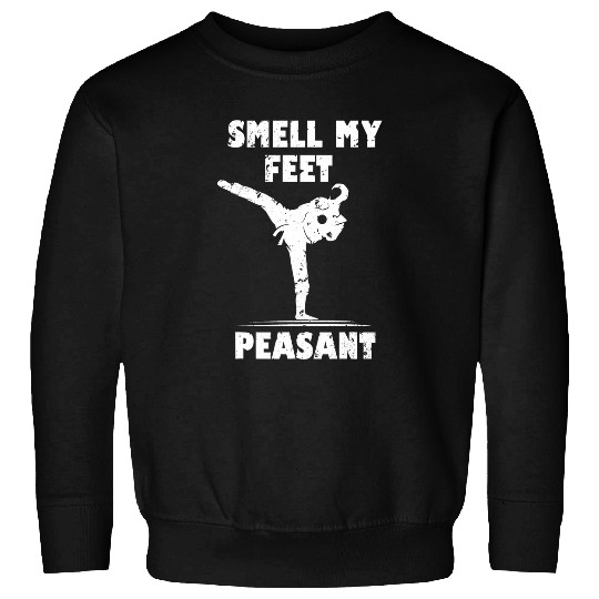 Funny taekwondo tournament martial arts saying training fighter Sweatshirts