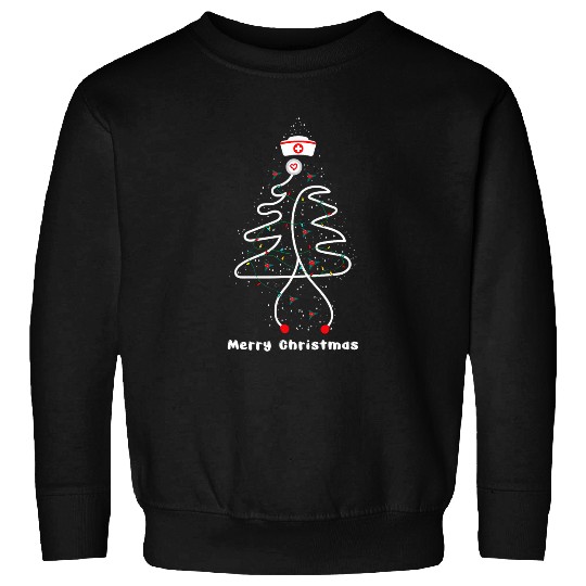 Merry Christmas Nursing Worker Hospital nurses Sweatshirts