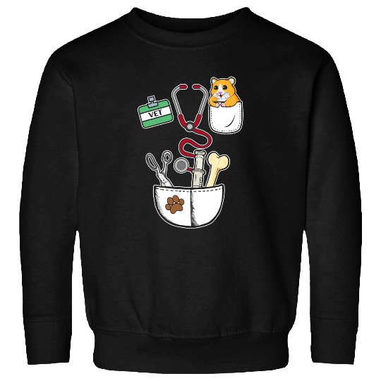 Future Veterinarian Doctor Animals Lover Veterinarians Cute 3 Sweatshirts