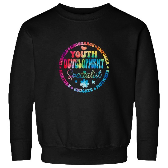 Groovy Youth Development Specialist Worker Appreciation 2 Sweatshirts