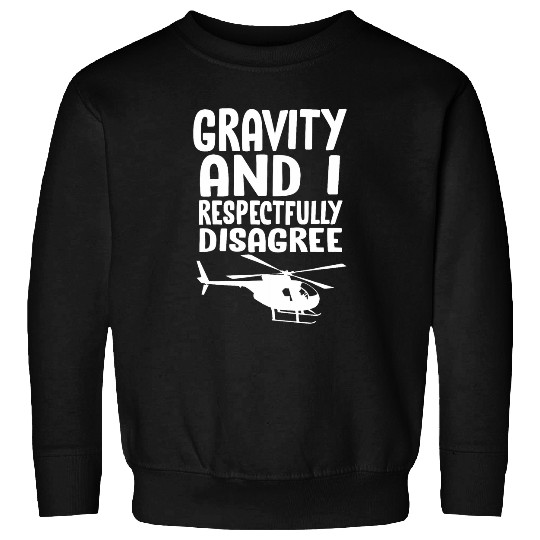 Helicopter Avitation Pilot Military Heli Aviator Sweatshirts