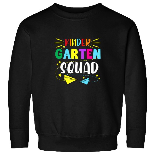 Kindergarten Squad Teacher Student Team Back To School Sweatshirts