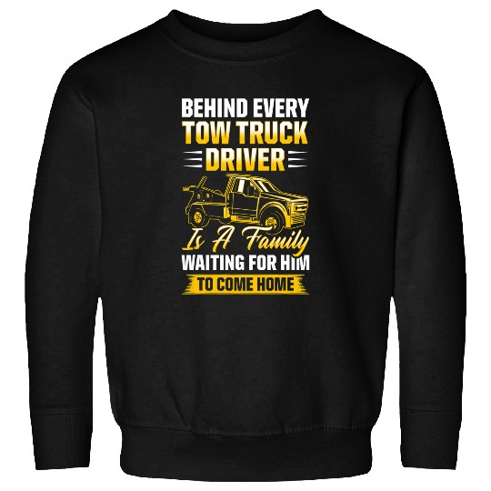 Tow Trucker Tow Truck Driver Tow Operator Breakdown Truck 11 Sweatshirts