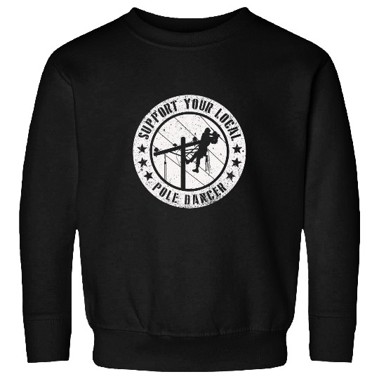 American Lineman Powerline Worker Sweatshirts