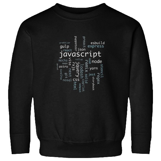Javascript Frontend Engineer Software Developer Sweatshirts
