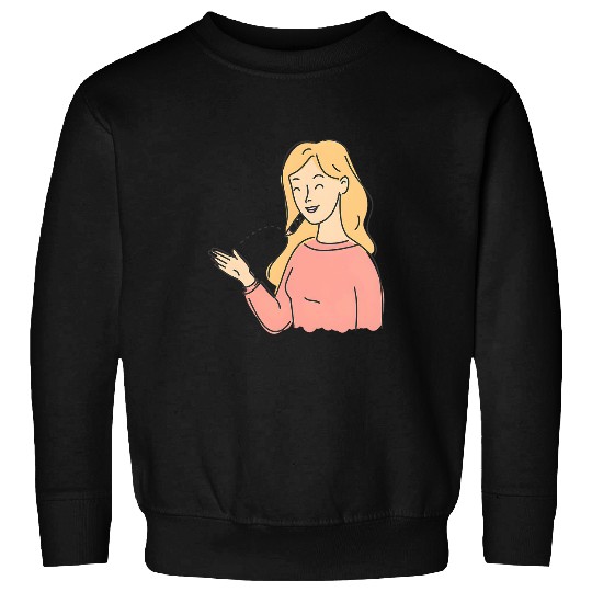 Thank You ASL Speech pathology aac Speech Teacher Sweatshirts