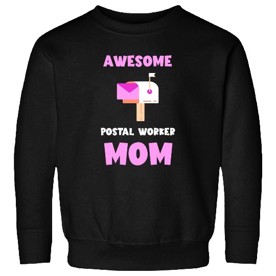 Womens Postman Mom Postal Worker Mailman Rural Mail Delivery Sweatshirts