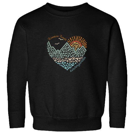 Kindergarten Teacher Adventure Awaits Appreciation Day Sweatshirts