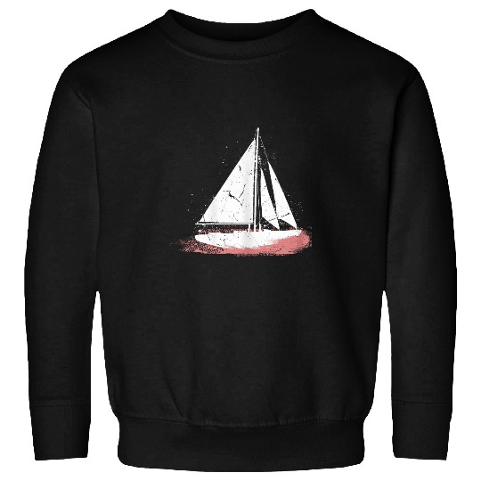 Sailing Boat Retro Sailor Sailing Rope Sailor Hat Sail Women 1 Sweatshirts