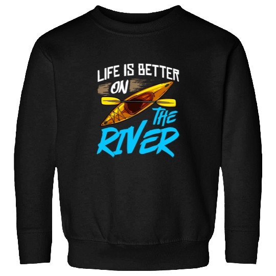 Kayak Canoe Boat Paddle Kayaking Canoeing 2 Sweatshirts
