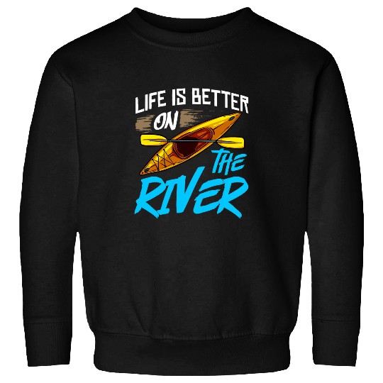 Kayak Canoe Boat Paddle Kayaking Canoeing 2 Sweatshirts