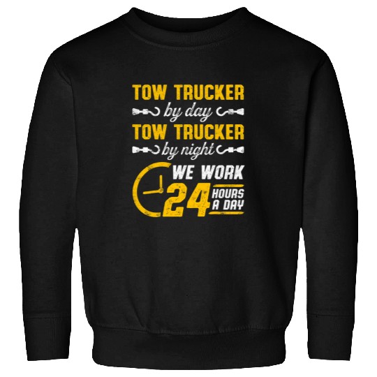 Tow Trucker Tow Truck Driver Tow Operator Breakdown Truck 19 Sweatshirts