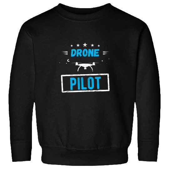Drone Pilot Funny Quadcopter RC Photographer vintages Style 5 Sweatshirts