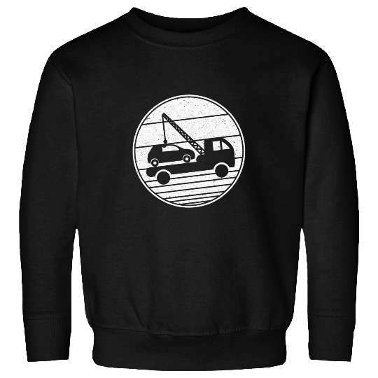 Tow Trucker Wrecker Breakdown Recovery Tow Truck Operator Sweatshirts
