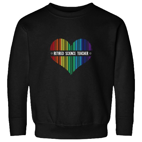 Retired Science Teacher Done Flag School Retirement Sweatshirts