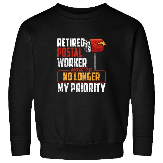 Retired Postal Worker Postman 1 Sweatshirts