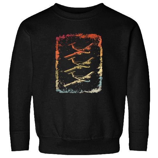 Model making gift model flight pilot model flying plane Sweatshirts