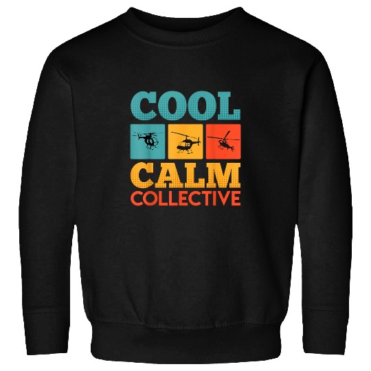 Helicopter RC Cool Calm Collective RC Pilot Helicopter RTF Sweatshirts