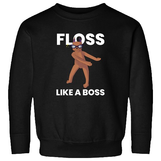 German Pinscher Dog Floss Like A Boss Flossing Dance Sweatshirts