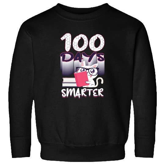 100 Days Smarter 100 Days Of School Sweatshirts