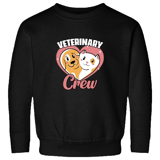 Funny Veterinary Crew Vet Med Life For A Veterinary Worker Sweatshirts