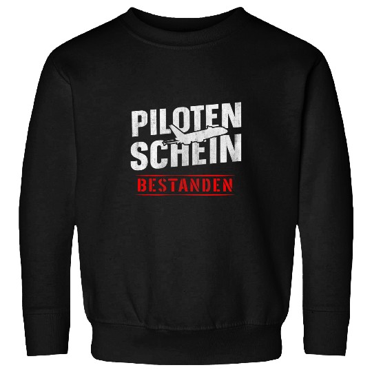 Pilot License Bassed Flight Test Sweatshirts