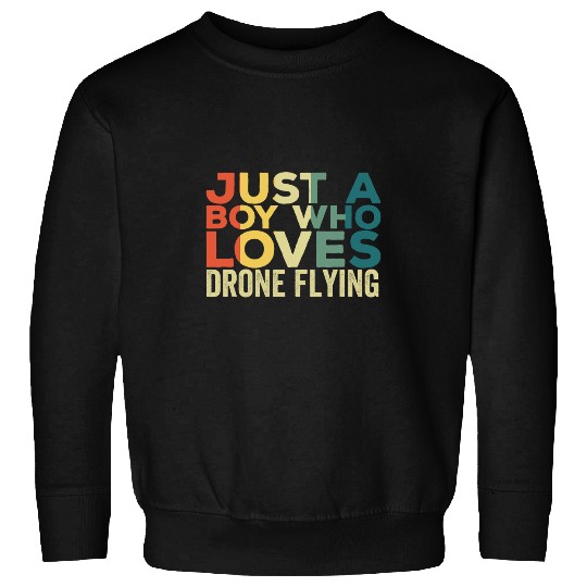 Drone Flying Apparel Drone Pilot Quadcopter for Men Sweatshirts