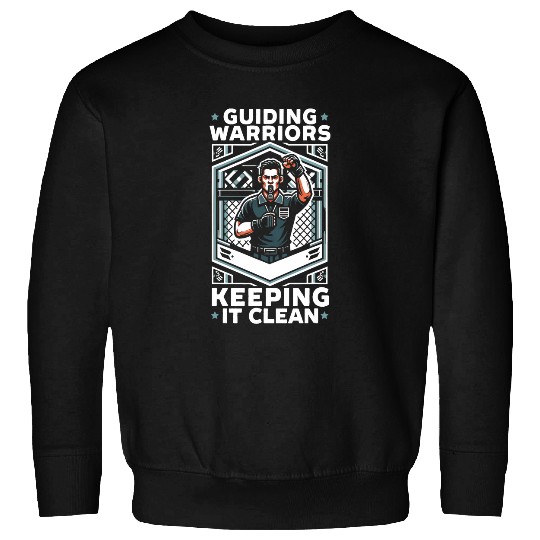 MMA Referee Martial Arts Refereeing Ref Sports Game Official 13 Sweatshirts