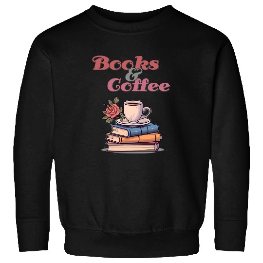 Books and coffee World Book Day Sweatshirts