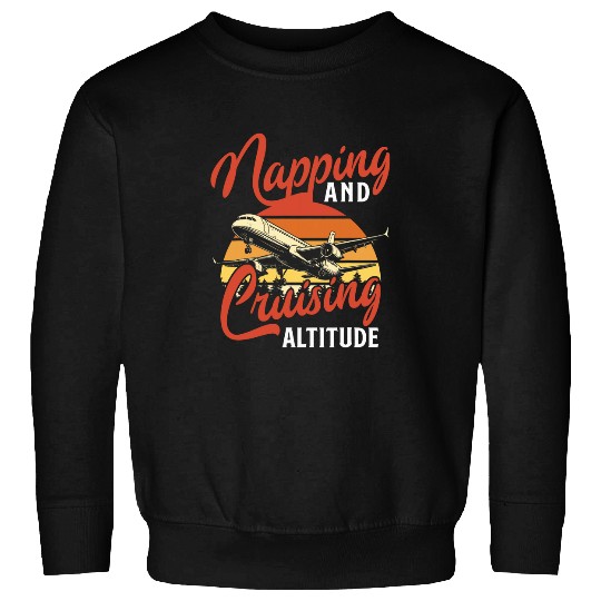 Retirement Aviation Retired Pilot Airplane Airline Flight 7 Sweatshirts