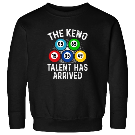 Keno Casino Gamer Billiard Creative Keno 4 Sweatshirts