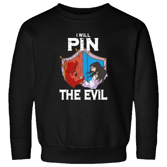 Arm Wrestler I Will Pin The Evil Arm Wrestling Sweatshirts