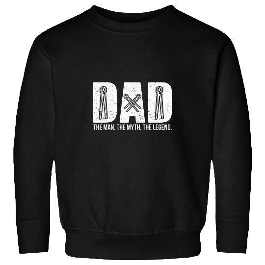 Mens Iron Worker Father Union Ironworker Dad Sweatshirts