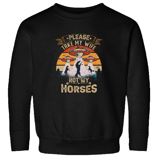My Therapist Live In A Barn Cowboy Rodeo 36 Sweatshirts