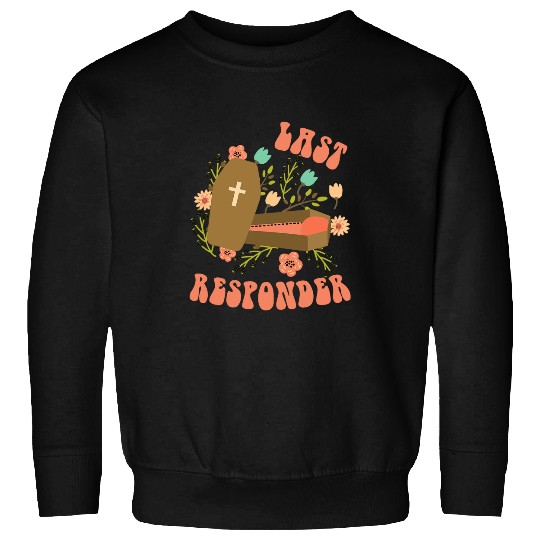 Hearse funny funeral service worker embalming mortuary tee 3 Sweatshirts