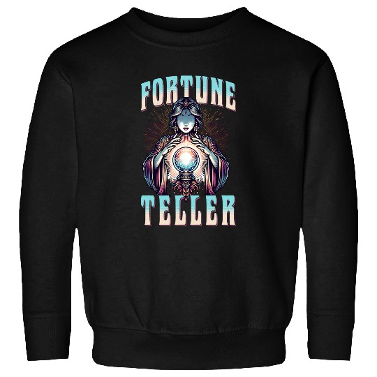 Mystic Gypsy Women Fortune Teller Crystal Ball Psychic Sweatshirts