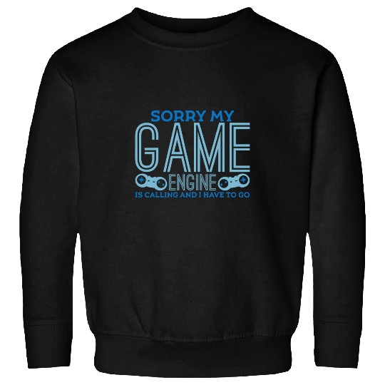 Gamer Game Engine Level Coder Coding Programmer Developer Sweatshirts