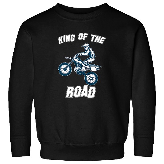 KING OF THE ROAD Motocross BMX Supermoto Supercross Bike Sweatshirts