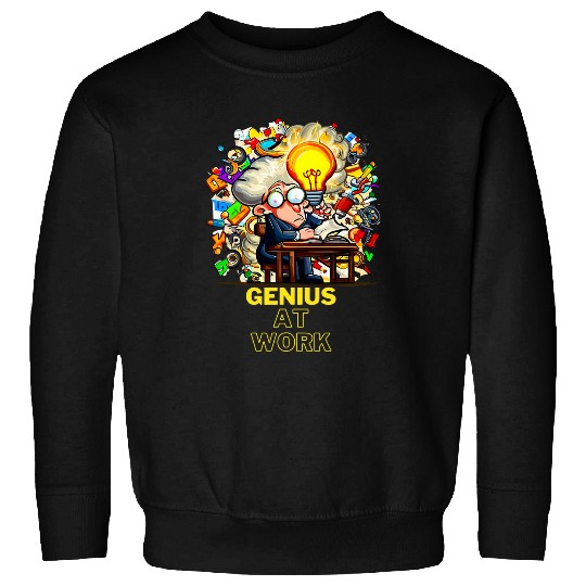 Genius at Work Science Geek 1 Sweatshirts