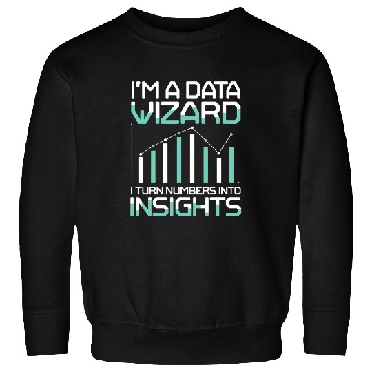 Im A Data Wizard I Turn Numbers Into Insights Sweatshirts